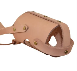 Ray Allen Leather Military Spec Safety Dog Muzzle