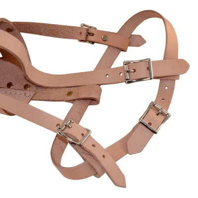 Ray Allen Leather Military Spec Safety Dog Muzzle2 Ray Allen Leather Military Spec Safety Dog Muzzle