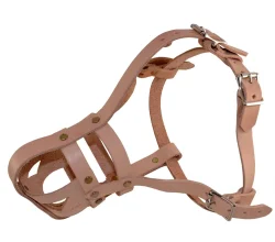 Ray Allen Leather Military Spec Standard Dog Muzzle1 Ray Allen Leather Military Spec Standard Dog Muzzle
