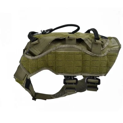 Ray Allen Nomad Patrol Combo Harness™ 3 Ray Allen Nomad Patrol Combo Harness™, Ray Allen K9, Nomad Patrol Harness, tactical K9 harness, working dog harness, modular dog harness, GT Cobra Buckles, MOLLE K9 harness, police K9 harness, professional K9 equipment