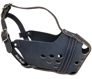 Ray Allen Original RAM Leather Agitation Muzzle6 Ray Allen Original RAM Leather Agitation Muzzle