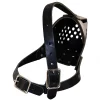 Ray Allen RamLite Leather Muzzle - Black1 Ray Allen RamLite Leather Muzzle - Black