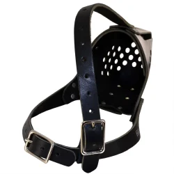 Ray Allen RamLite Leather Muzzle - Black