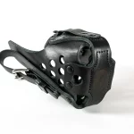 Lederen muilkorf voor K9 Tactical CS 1 helm