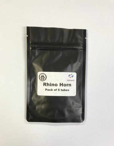Rhino-scaled GETXENT Tubes - Rhino Horn - Pack of 5