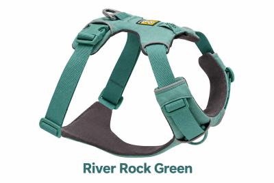River Rock Green Ruffwear Front Range Hondentuig