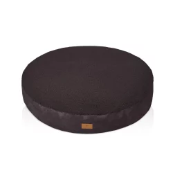 Ronde hondenmand van zachte Teddy