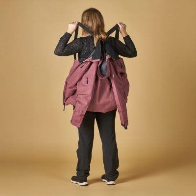 DC Pack&Carry Shell Jacket Woman 2.0 Rosewood DC Pack&Carry Shell Jacket Woman 2.0 Rosewood
