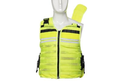 Stichfeste-Weste-8 ARMADILLO Steekbestendig Vest met 3M Reflectie