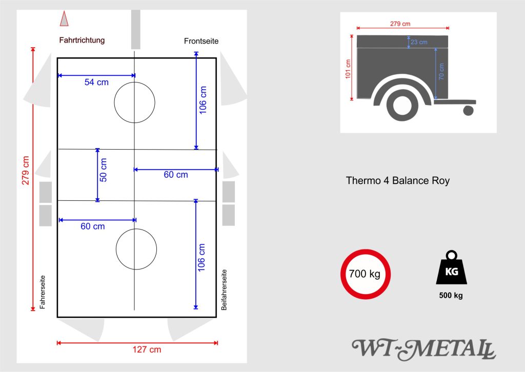 WT-Metall Thermo 4 Balance Royal Tandem WT-Metall Thermo 4 Balance Royal Tandem