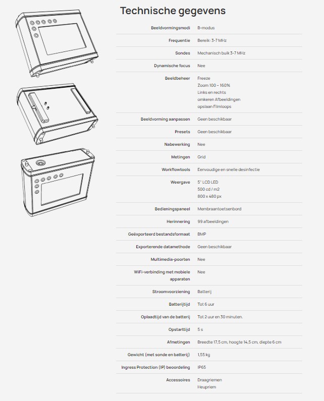 DRAMINSKI Ultrasound Scanner DogScan DRAMINSKI Ultrasound Scanner DogScan