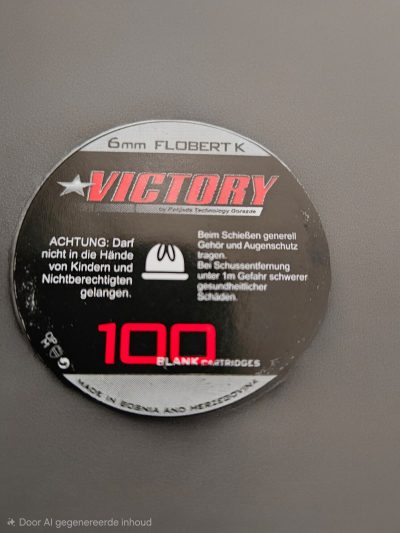 Victory 6 mm knalpatronen Victory 6 mm knalpatronen