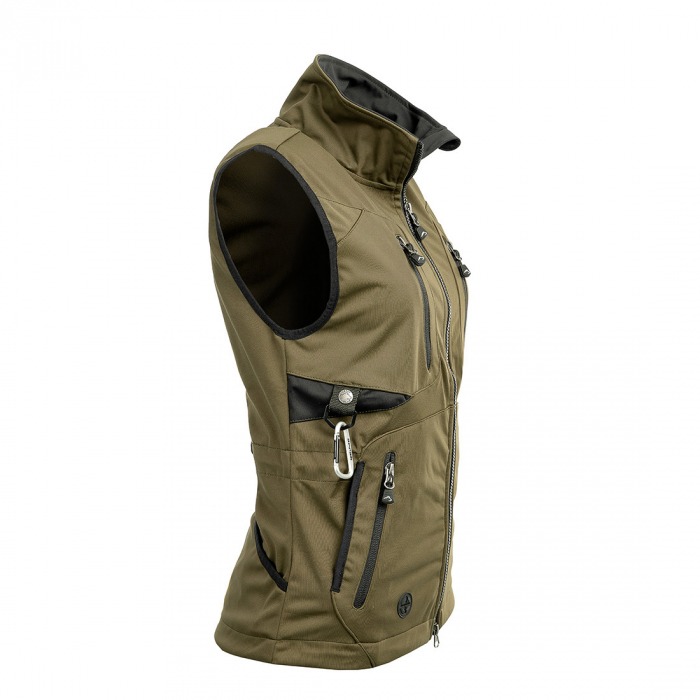 ARRAK Acadia Softshellvest Olive Women