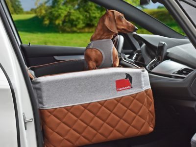 Auto hondenbed Travelmat® ONE voorstoel Zilverkoper