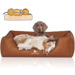 Cuddlewuff Orthopedic Dog Bed Chesapeake Faux Leather Knuffelwuff Orthopedisch Hondenbed Chesapeake-Kunstleer