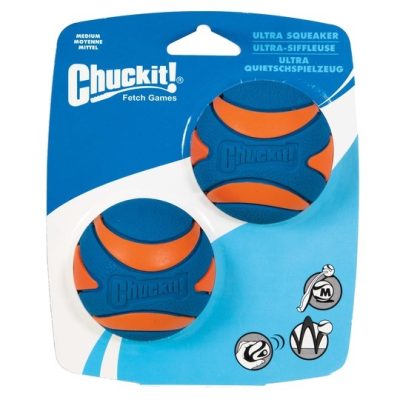Chuckit Ultra Squeaker Ball M 2 pcs