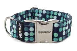 MOORIA Original Halsband Cyan-Dots