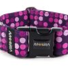 collier pois violets MOORIA Original Halsband Dots