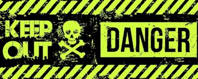 MOORIA Collar Danger Yellow