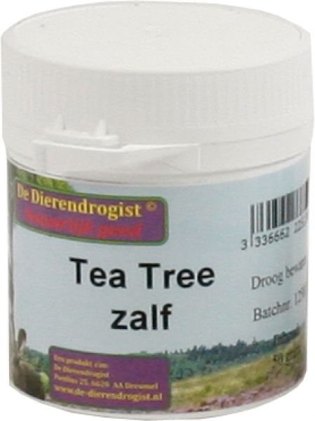 Veterinär-Teebaumsalbe 50 gr Dierendrogist Tea Tree Zalf 50 gr