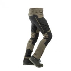 NEW Active Stretch Pants Men Brown (long)