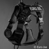 Euro Joe Hondenharnas 'Tactical' X-Large Zwart