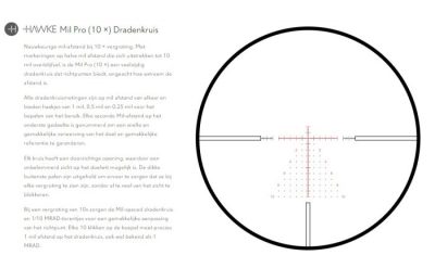 Hawke Frontier Richtkijker 30 SF 2.5-15x50 Mil Pro (10x)