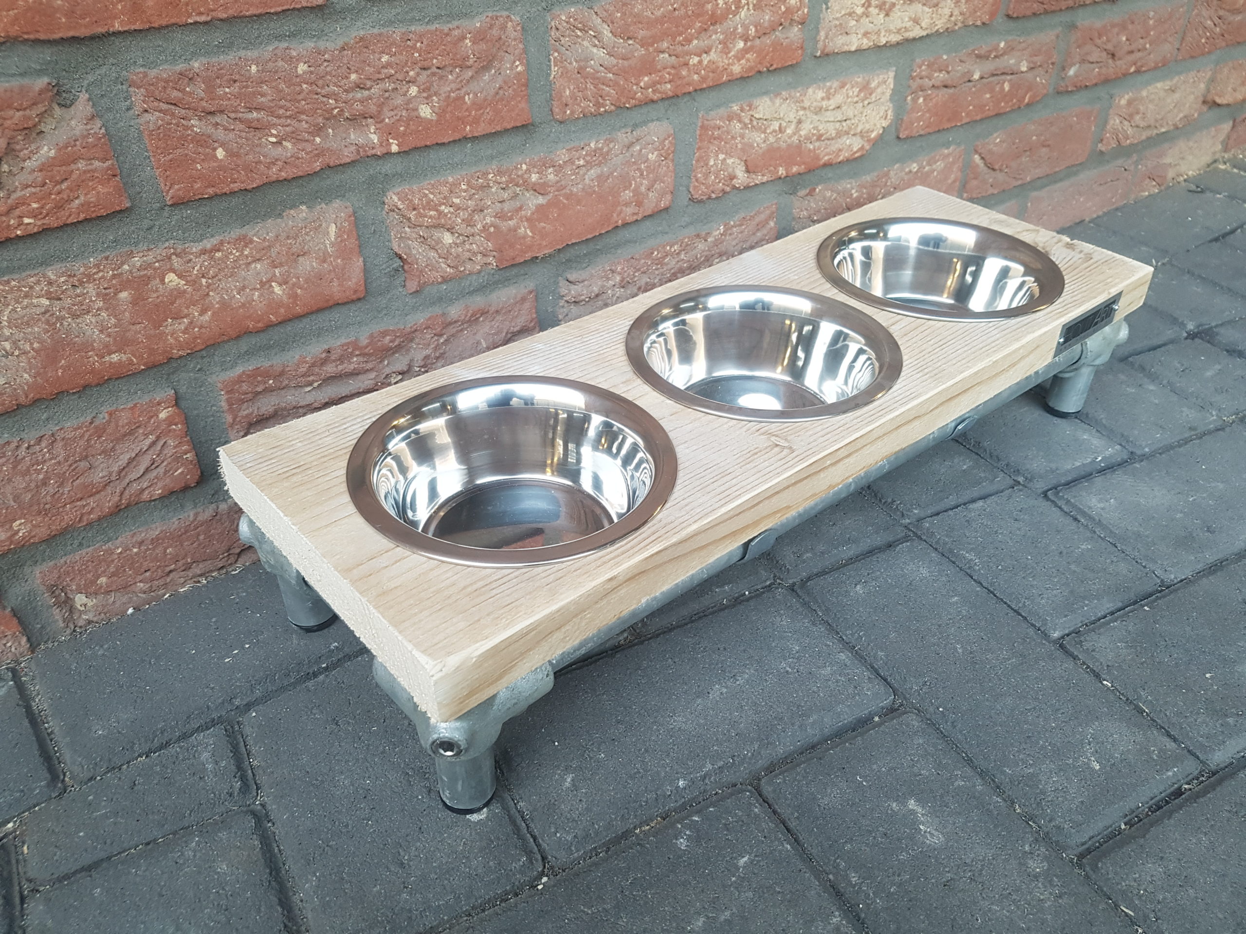 Eet Drink set Stoer 3 bakjes Eet Drink set Stoer 3 bakjes