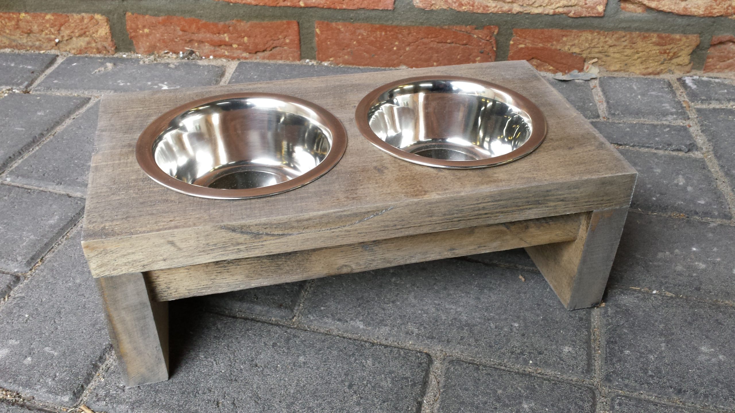 Eet en Drink set open steigerhout Eet en Drink set open steigerhout
