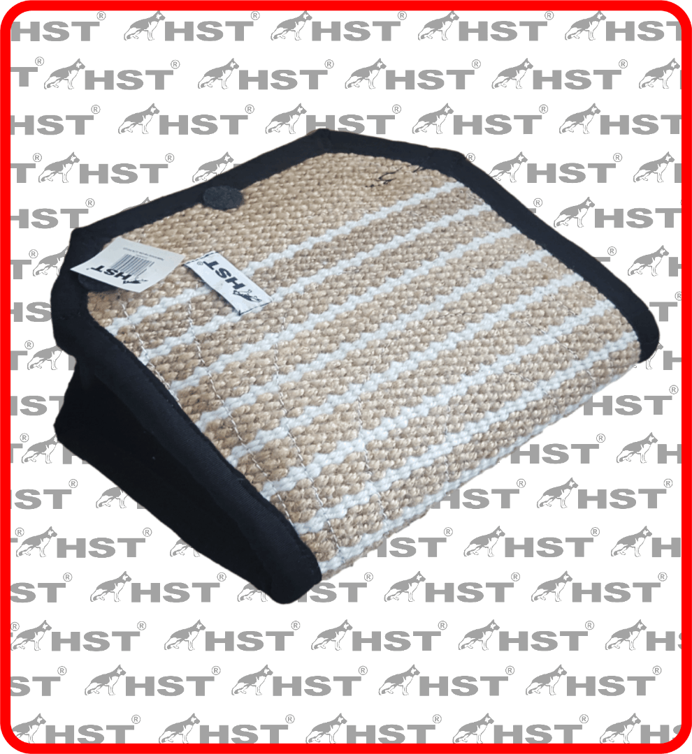 HST Bijtkussen met 3 handvatten Jute