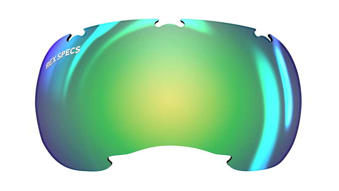 REX SPECS verwisselbaar vizier-GREEN-MIRROR REX SPECS verwisselbaar vizier-GREEN-MIRROR