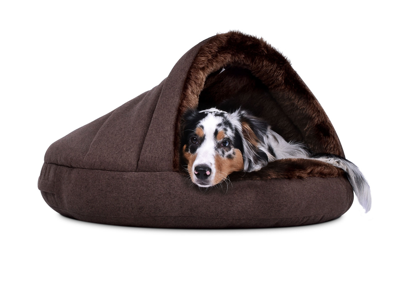 MYPADO Artificial Fur Dog Cave SHELL MYPADO Kunstbont Hondengrot SHELL