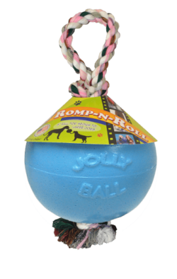 Jolly Ball Romp-n-Roll 10 cm Baby Blauw