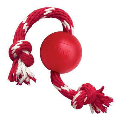 KONG Ball w/Rope Small