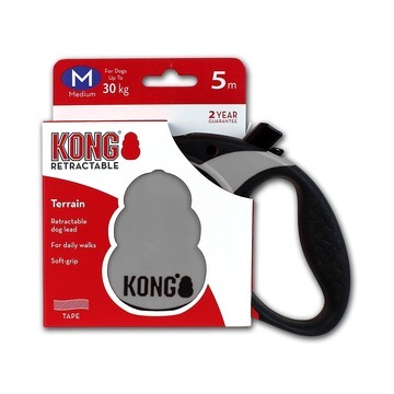 KONG Retractable Leash Terrain Grey M