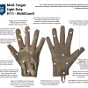 MoG 8111M TARGET Light Duty Gloves MultiCam