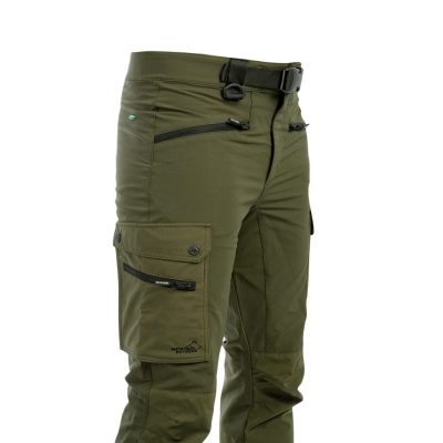 ARRAK Motion Flex Pant Men Olijf Detail