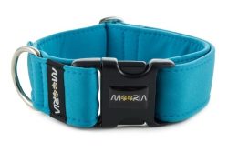 MOORIA Unicolor halsband Dark-Cyan