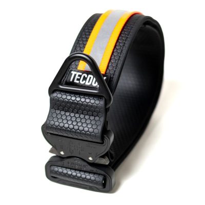 TECDOX Hexa Halsband met Cobra - 50mm reflective oranje