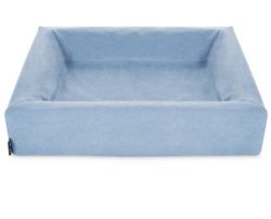 Bia-Bed Overtrek Cotton Blauw