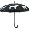 Paraplu Honden Reflecterend/Zwart
