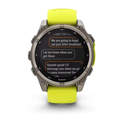 GARMIN fenix 8 - 47 mm Solar Sapphire