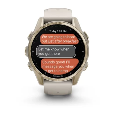 GARMIN fenix 8 - 43 mm AMOLED text