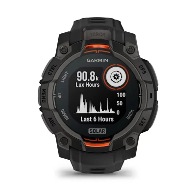 rf-xl GARMIN Instinct 3 Solar 45mm Zwart met zwarte band