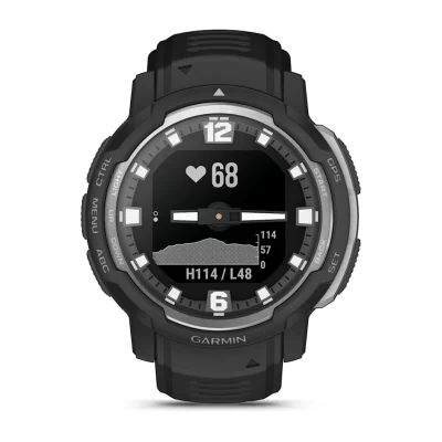 rf-xl GARMIN Instinct Crossover Standard Edition Zwart