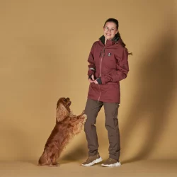 rosso DC Pack&Carry Shell Jacket Woman 2.0 Rosso