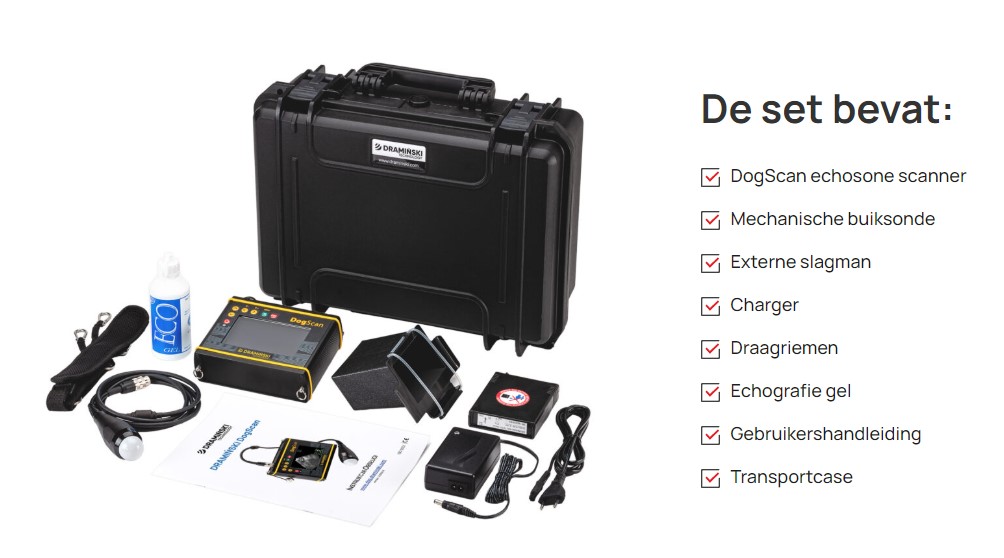 DRAMINSKI Ultrasound Scanner DogScan DRAMINSKI Ultrasound Scanner DogScan
