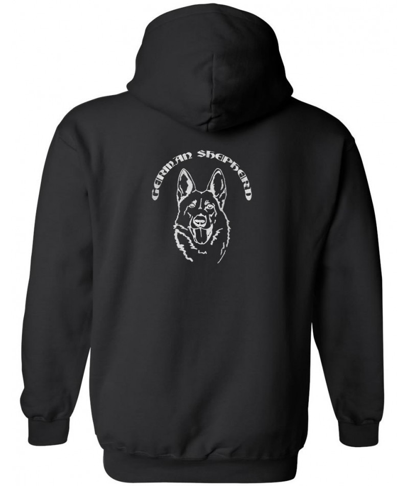 DOGS4ME Hoodie GERMAN SHEPHERD HEAD DOGS4ME Hoodie GERMAN SHEPHERD HEAD