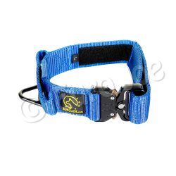 Euro Joe "Tactical Halsband" met handvat 2.0 (XL Blauw)