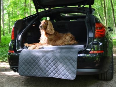 Auto hondenmand Travelmat® Stad Grijs